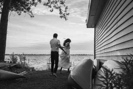 muskoka cottage proposal photos