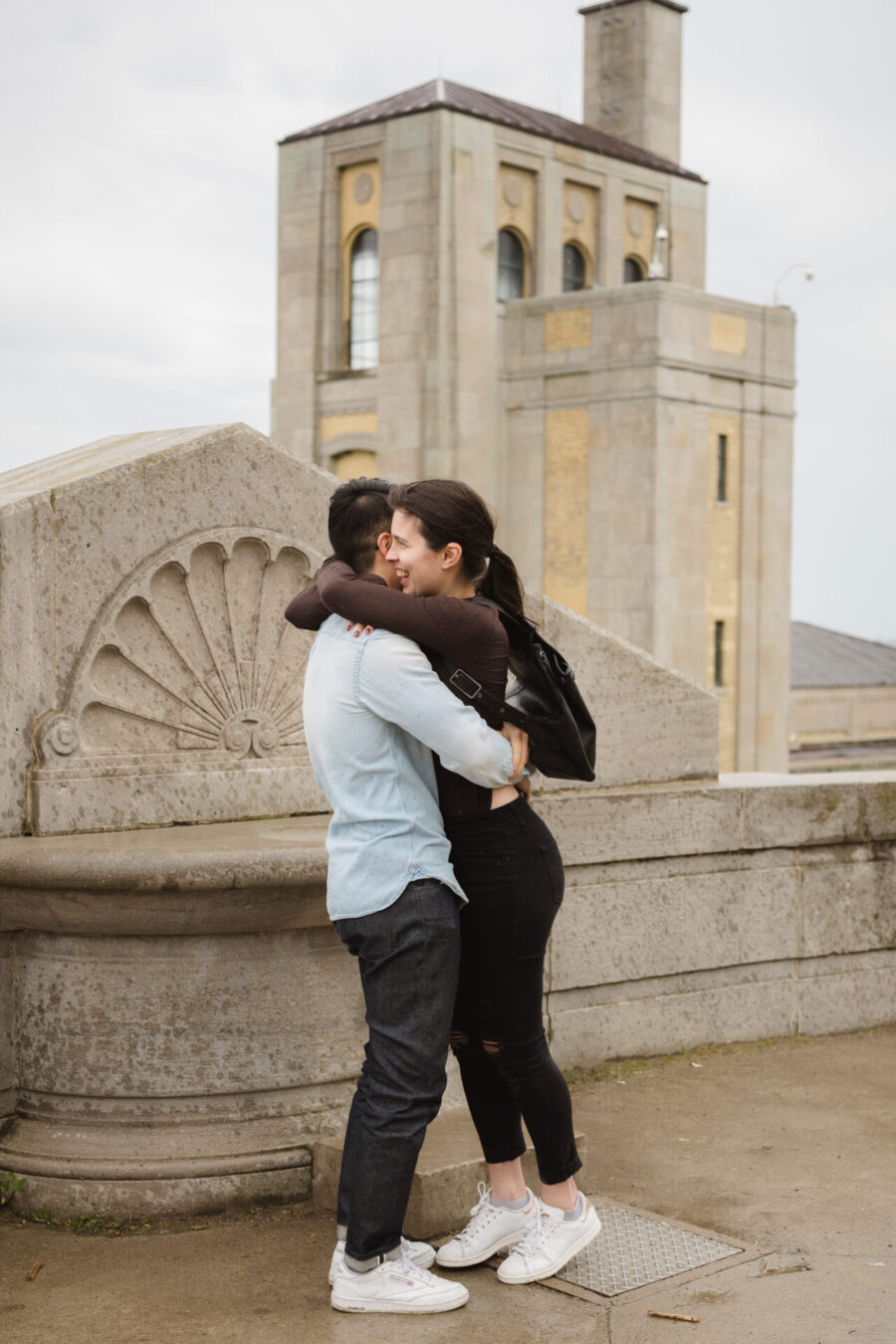 rc harris surprise proposal photos